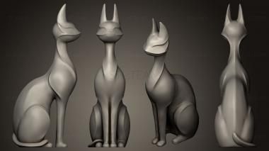 3D model Cat Statue (STL)